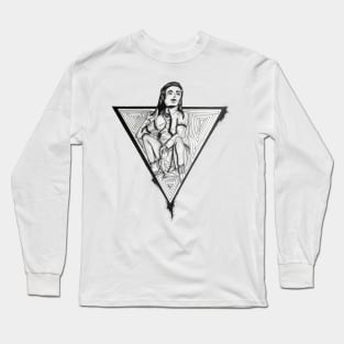 Traditional Drawings Long Sleeve T-Shirt